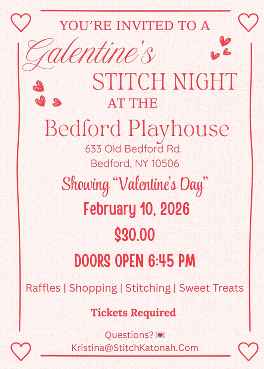 Galentine's Stitch Night (Bedford, NY)