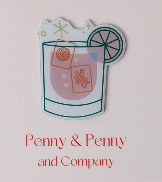 Mahjong Cocktail Needle Minder