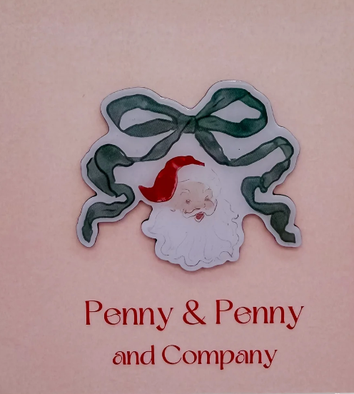 Vintage Santa Needle Minder