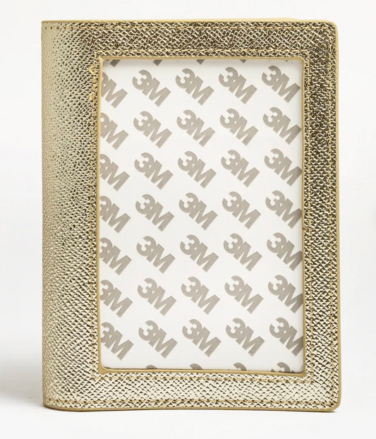 Self Finishing Passport Cover-Gold Palm