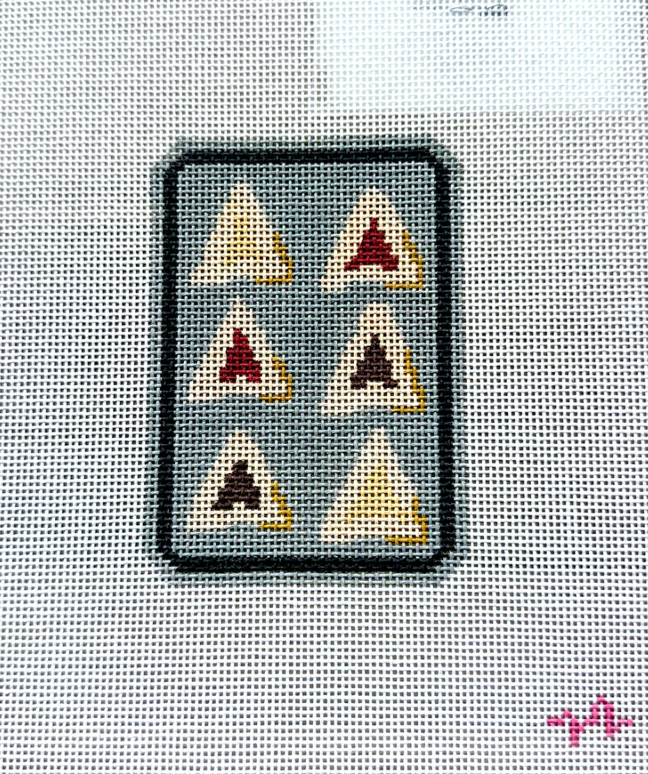 Hamantaschen Needlepoint Canvas