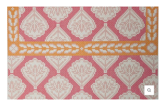 Pink Medallion Clutch