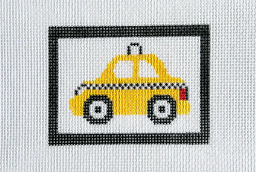 Yellow Taxi Cab Luggage Insert
