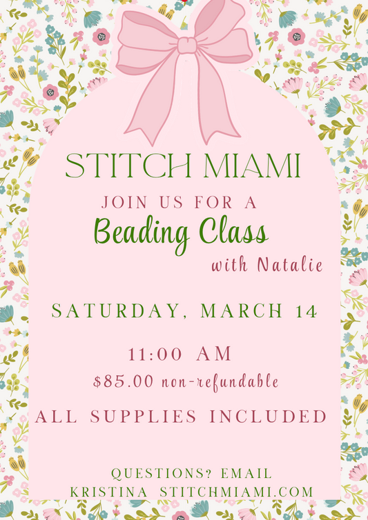 March 14: Intro to Beading Class