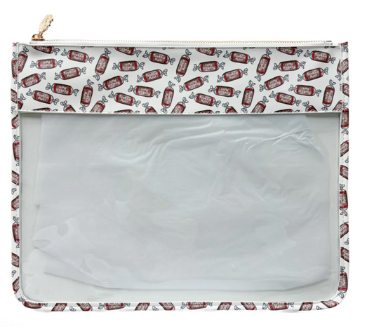 Tootsie Pattern Leather Project Bag