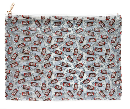 Tootsie Pattern PVC Project Bag