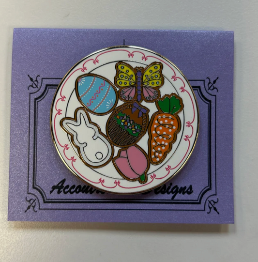 Easter Plate Needle Minder