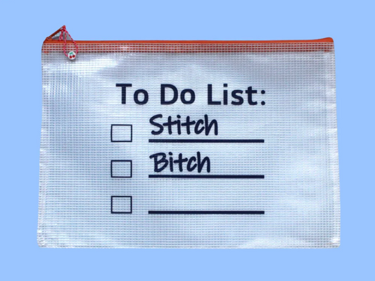 Stitch & Bitch Project Bag