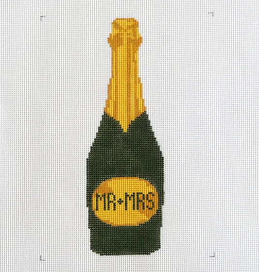 Mr. and Mrs. Champagne Bottle