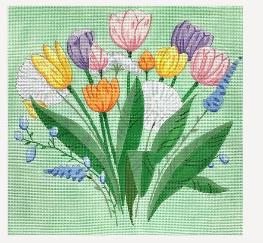 Pastel Tulip Bouquet