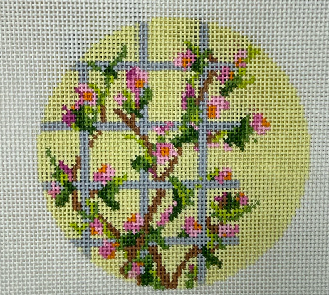Floral Round Roses