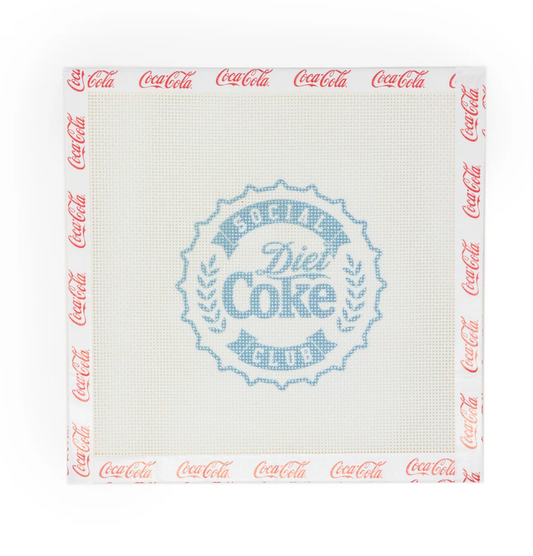 Diet Coke® Social Club Needlepoint Canvas | Licensed Coca-Cola®