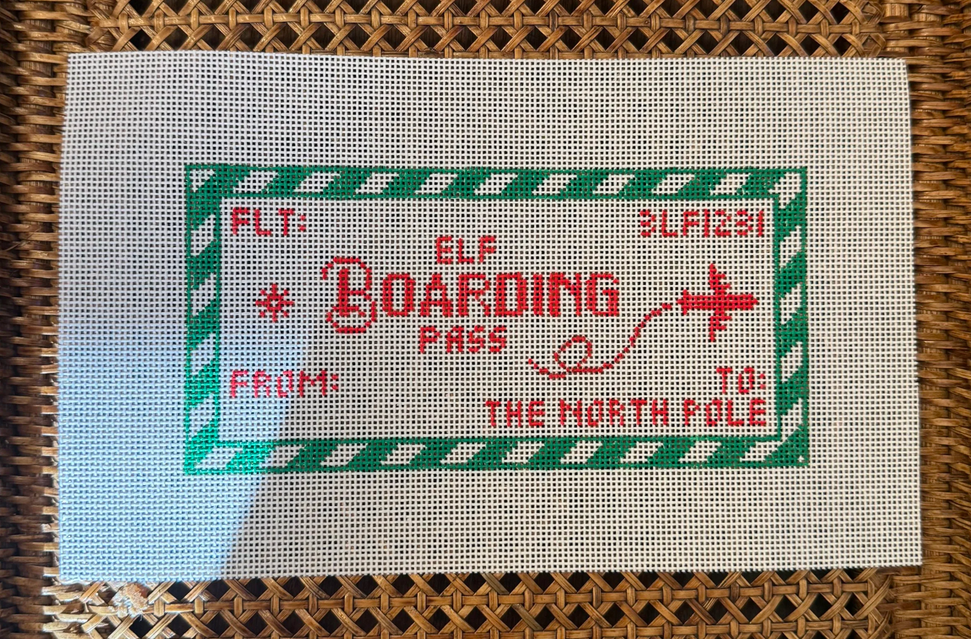 Elf Boarding Pass