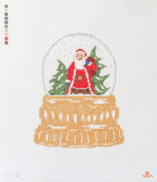 Santa Snow Globe