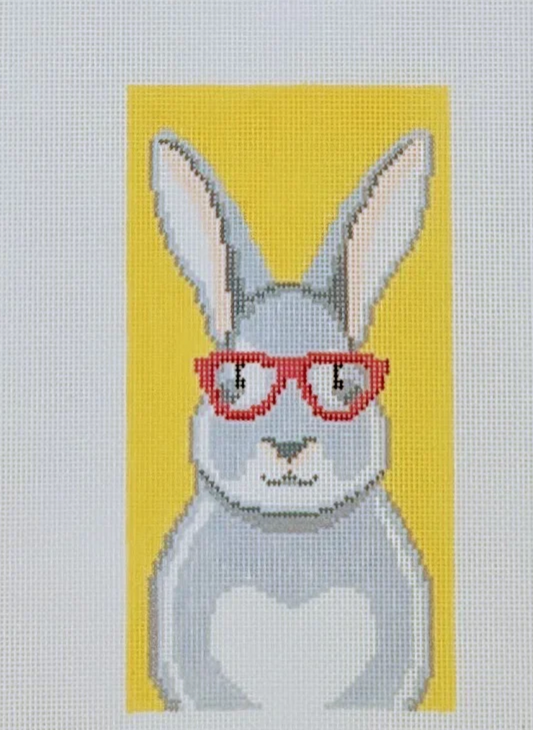 Bunny with Glasses Eyeglass Case