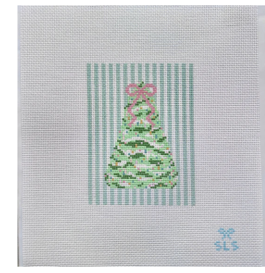 Pastel Tree Needlepoint