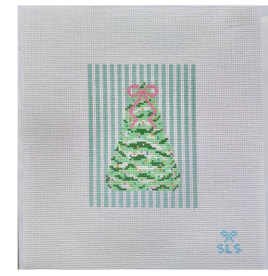 Pastel Tree Needlepoint