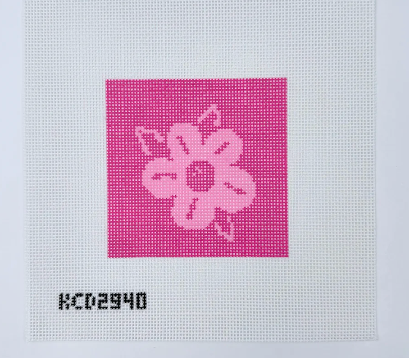 Flower Printed Square