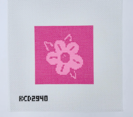 Flower Printed Square