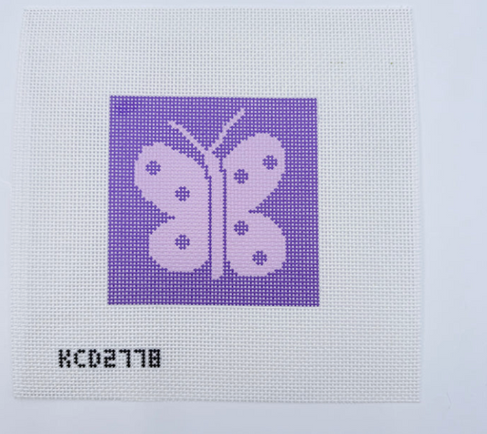 Butterfly Printed Square
