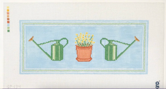 Needlepoint Watering Cans