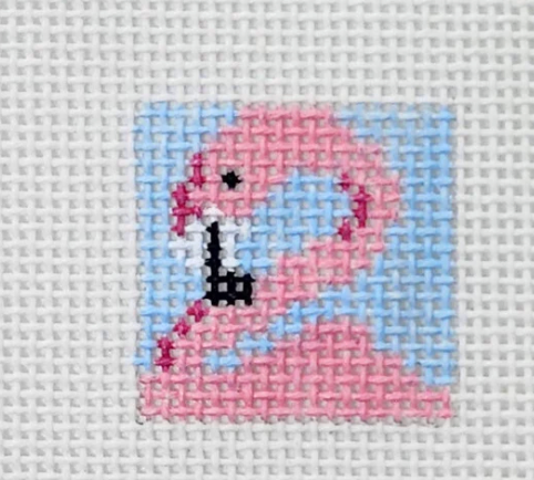Flamingo Key Fob Insert