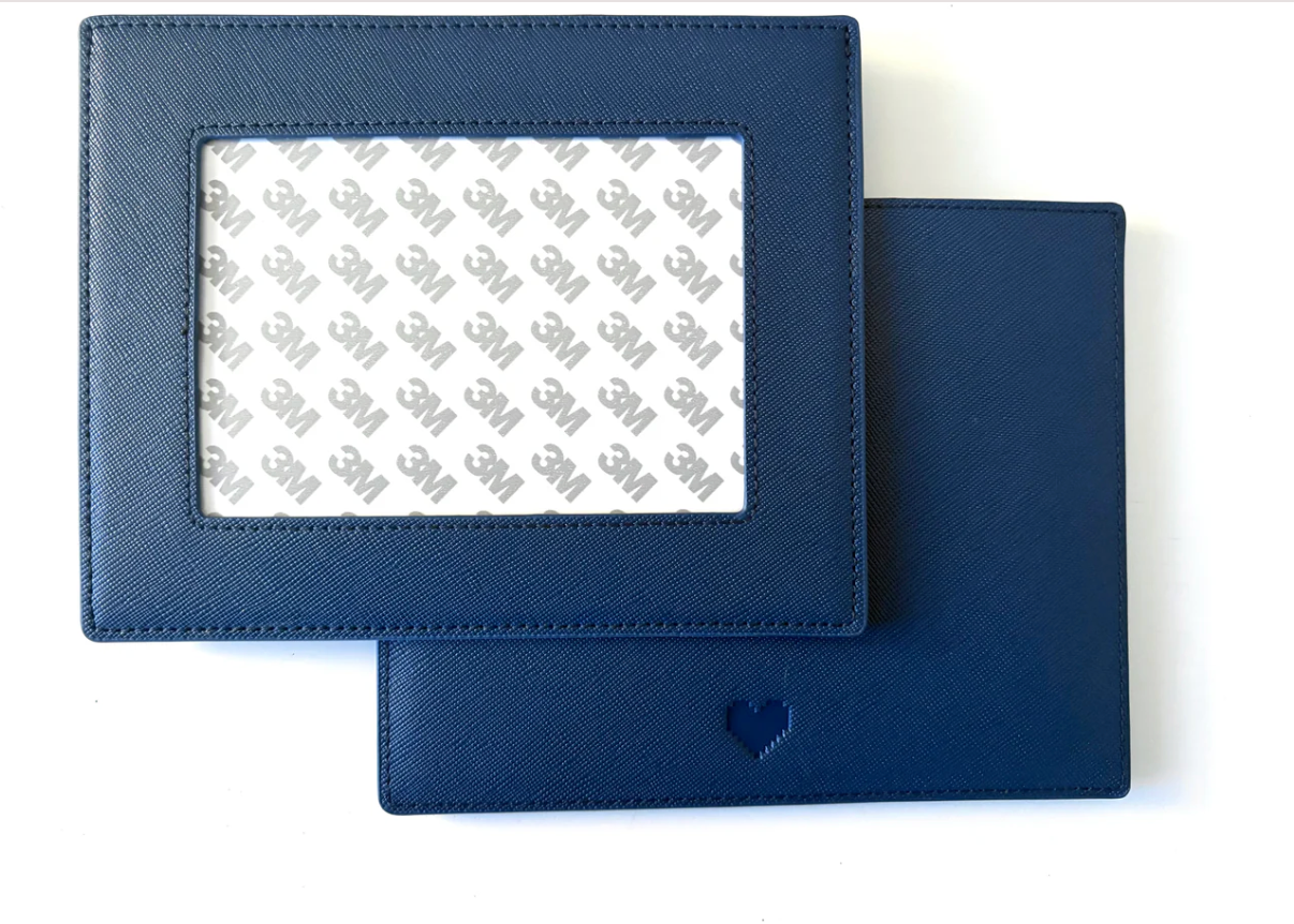 Navy Self-Finishing Mahjong Card Sleeve