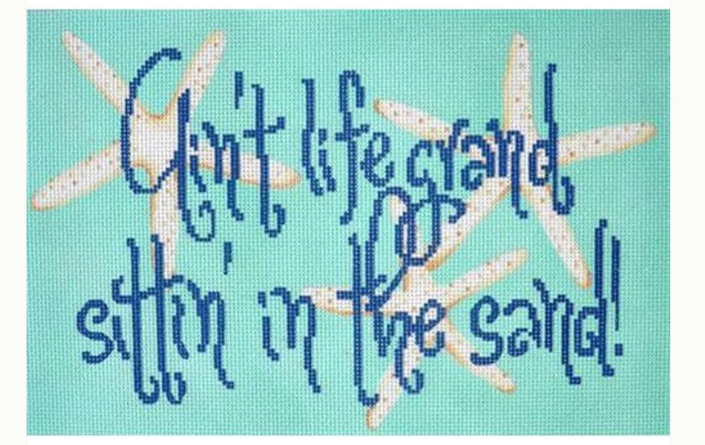 Ain't Life Grand.. Sittin' in the Sand