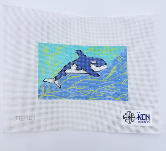 Blue Whale Swimming