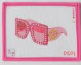Glam Glasses Pink
