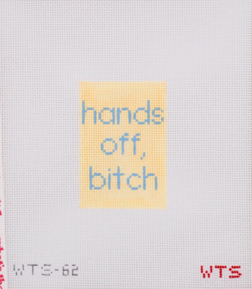 Hands Off, Bitch Luggage Tag