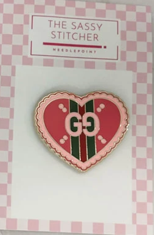 Gucci Heart Needle Minder
