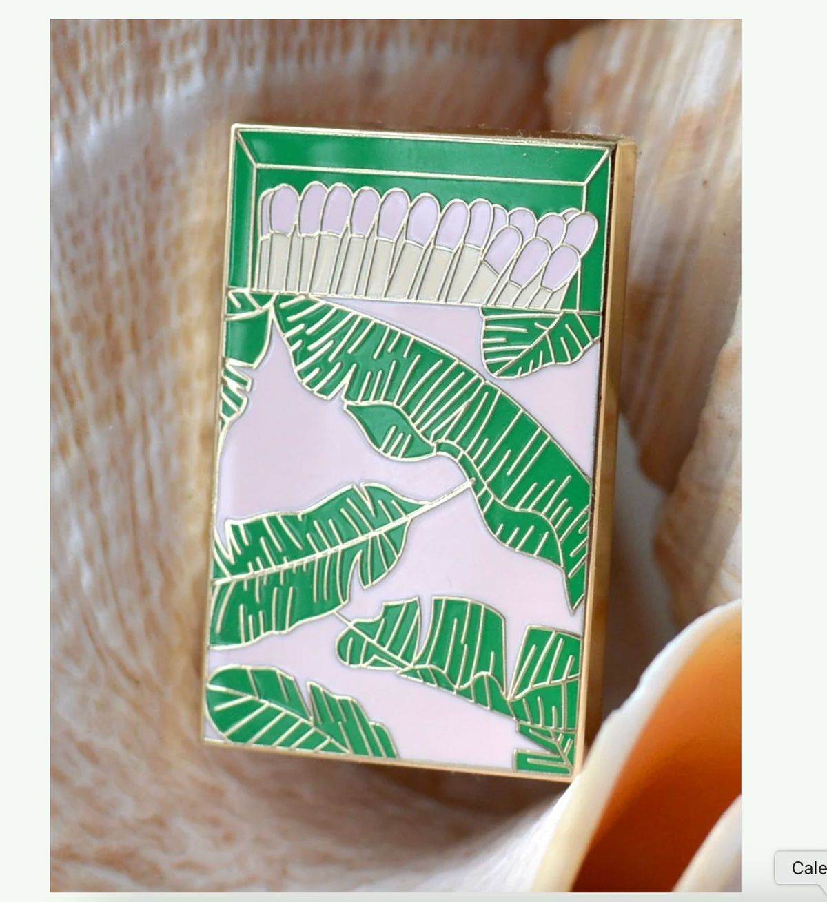 Palm Beach Matchbox Needle Minder