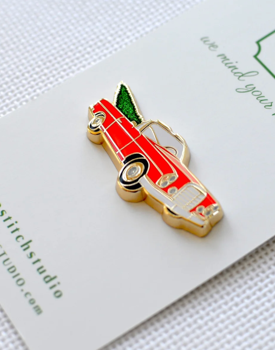 Holiday Convertible Needle Minder (mini magnet)