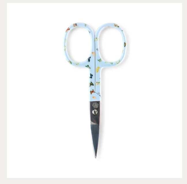 Butterfly Print Embroidery Scissors
