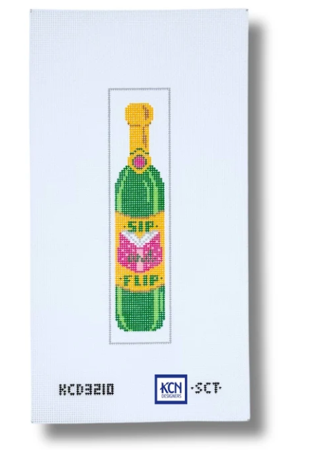 Sip and Flip Bookmark