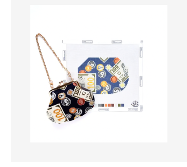 Coins Kiss Lock Bag