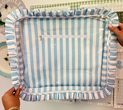 Large Ruffle Carryall Project Bag